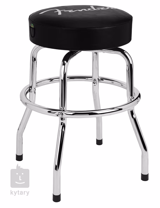 Fender 24" Spaghetti Logo Pick Holder Barstool - Krzesło barowe