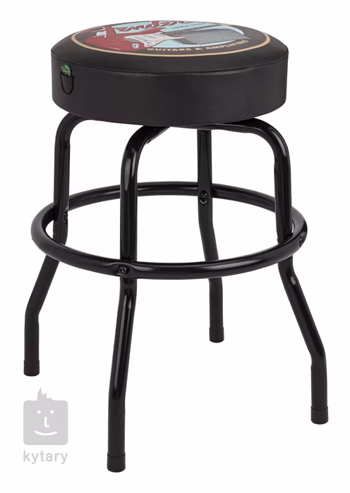 Fender 24" Guitars & Amps Pick Holder Barstool - Krzesło barowe