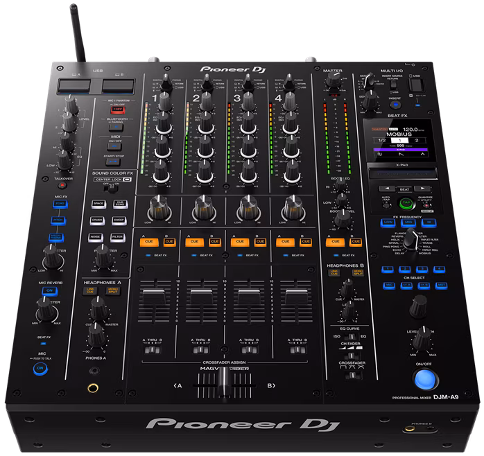Pioneer DJ DJM-A9 - Cyfrowa konsoleta mikserska