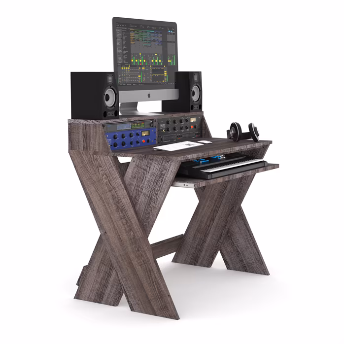 Glorious Sound Desk Compact Walnut - Meble studyjne