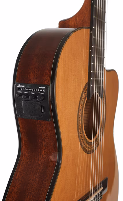 Ibanez GA5TCE Amber - Elektroakustyczna gitara klasyczna