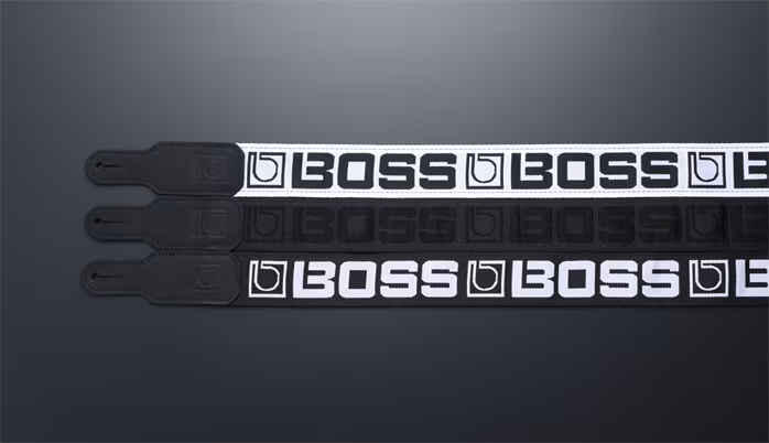 Boss BSM-20-BB Monogrammed Guitar Strap - Pas gitarowy