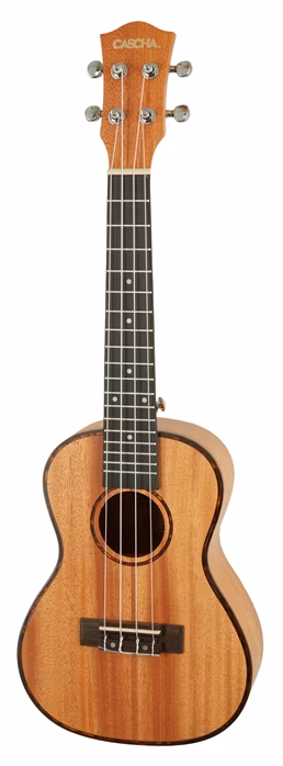 Cascha HH 2035 Concert Mahogany Ukulele Set - Ukulele akustyczne