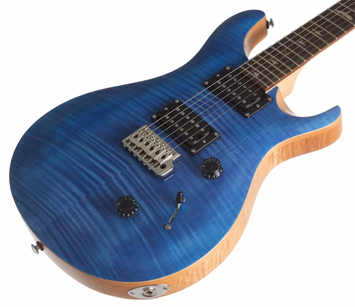 PRS SE Custom 24 Faded Blue - Gitara elektryczna