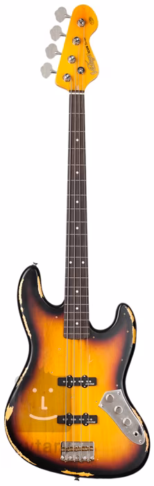 Vintage V74 MRJP - Elektryczna gitara basowa bezprogowa