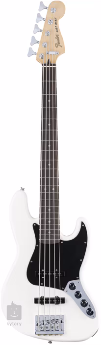 Fender Deluxe Active Jazz Bass V PF OW - Elektryczna gitara basowa