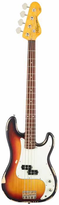Vintage Icon V4 RWFB DSSB - Elektryczna gitara basowa