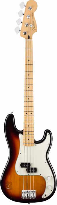 Fender Player Precision Bass MN 3TS - Elektryczna gitara basowa