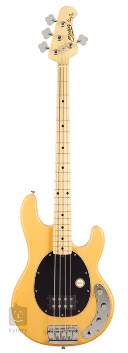 Sterling by Music Man StingRay Active MN Butterscotch - Elektryczna gitara basowa