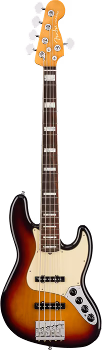 Fender American Ultra Jazz Bass V RW UB - Elektryczna gitara basowa
