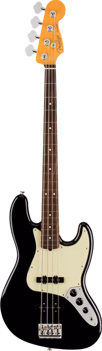 Fender American Professional II Jazz Bass RW BLK - Elektryczna gitara basowa