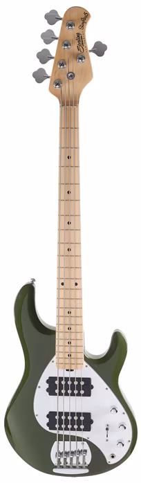 Sterling by Music Man SUB StingRay 5 HH MN Olive - Elektryczna gitara basowa