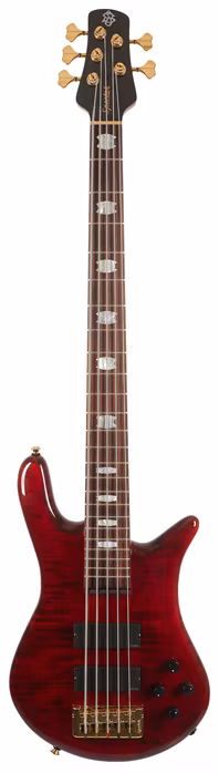 Spector Euro5 LX Black Cherry Gloss - Elektryczna gitara basowa