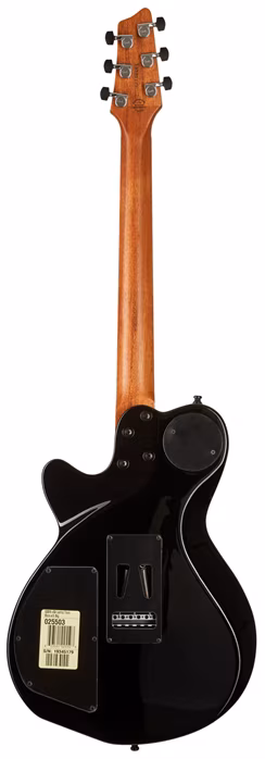 Godin xtSA Trans Black Flame - Hybrydowa gitara elektryczna midi