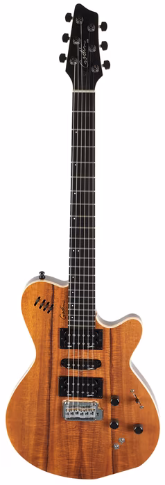Godin xtSA Koa Extreme HG - Hybrydowa gitara elektryczna midi