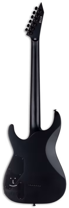 ESP LTD MH-1000 Baritone Black Satin - Barytonowa gitara elektryczna 