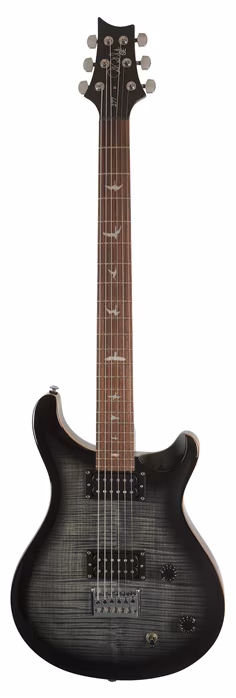 PRS SE 277 Violin Top Carve Charcoal Burst - Barytonowa gitara elektryczna 