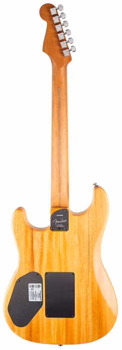 Fender Acoustasonic Stratocaster Natural  - Hybrydowa gitara elektroakustyczna