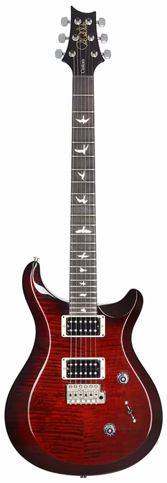 PRS S2 Custom 24 Fire Red Burst - Gitara elektryczna