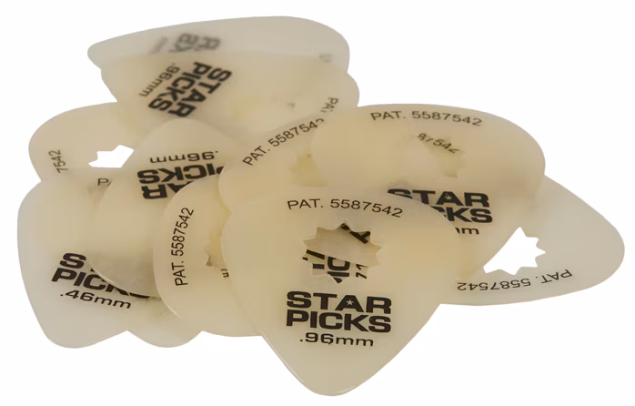 Star Picks Glow in the Dark Mixed Pack - Kostki