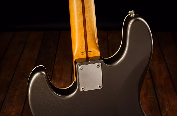 Fender 1996 AJB DFG Aerodyne Grey Metallic - Elektryczna gitara basowa