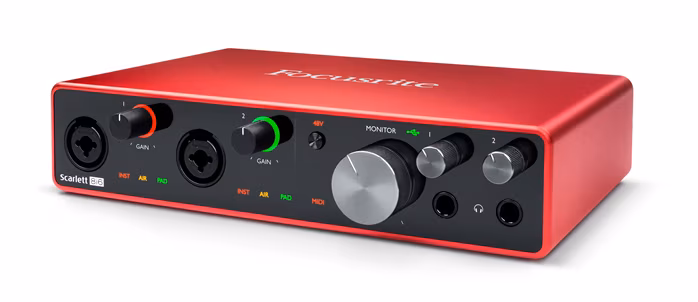 Focusrite Scarlett 8i6 3rd Gen (rozpakowane) - Karta dźwiękowa USB