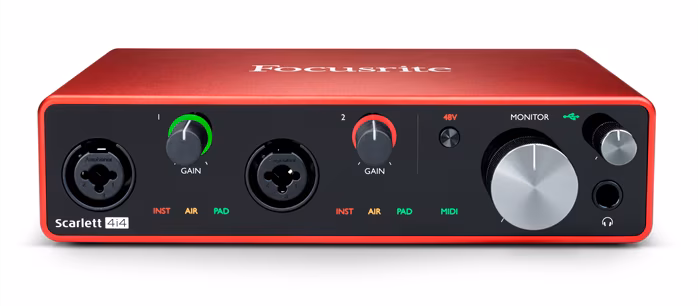 Focusrite Scarlett 4i4 3rd Gen (rozpakowane) - Karta dźwiękowa USB