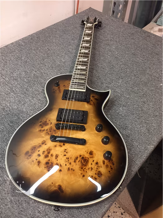 ESP LTD EC-1000 BP BLKNB (używane) - Gitara elektryczna