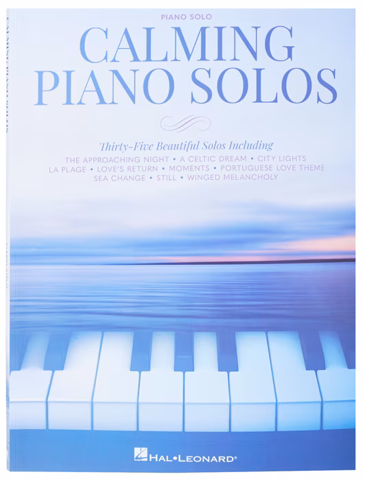 MS Calming Piano Solos - Nuty na fortepian
