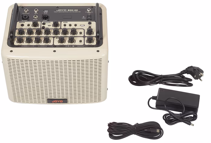 Joyo BSK-40 WH (rozpakowane) - Combo do instrumentów akustycznych