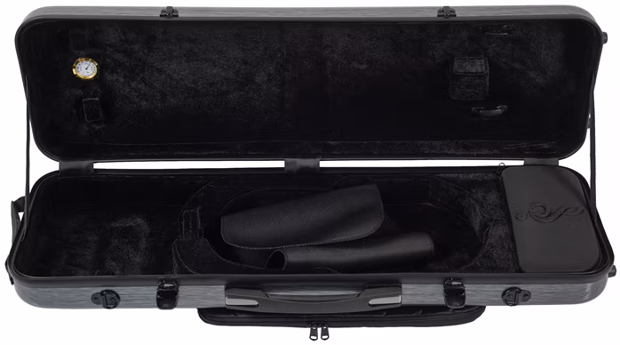 Bacio Instruments Fiber Composite Violin Oblong Case WMBB BK (zanowny) - Futerał na skrzypce