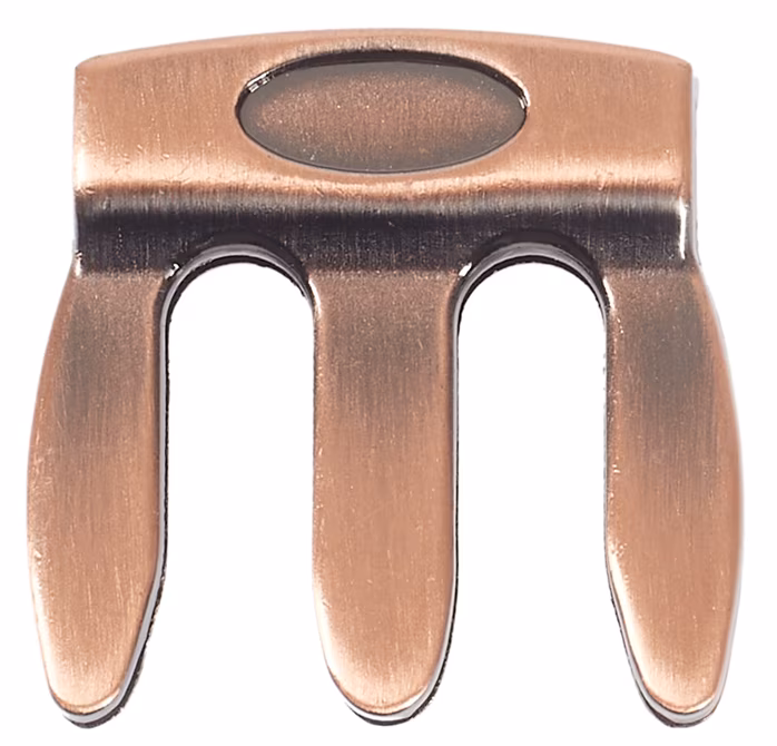 Bacio Instruments Violin Metal Muffler Bronze - Tłumik skrzypcowy