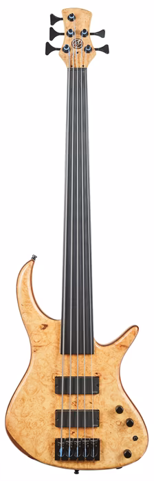AV Basses 2011 AV1-5 Fretless - Elektryczna gitara basowa bezprogowa