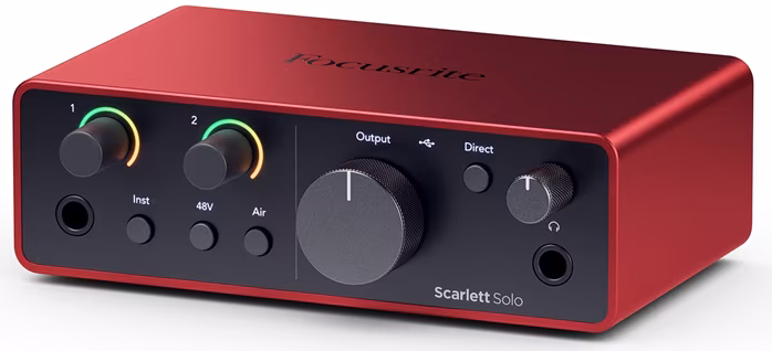 Focusrite Scarlett Solo 4th Gen - Karta dźwiękowa USB