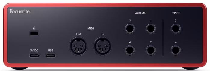 Focusrite Scarlett 4i4 4th Gen (rozpakowane) - Karta dźwiękowa USB