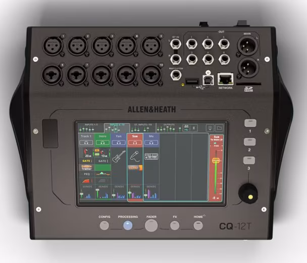 Allen&Heath CQ-12T - Cyfrowa konsoleta mikserska