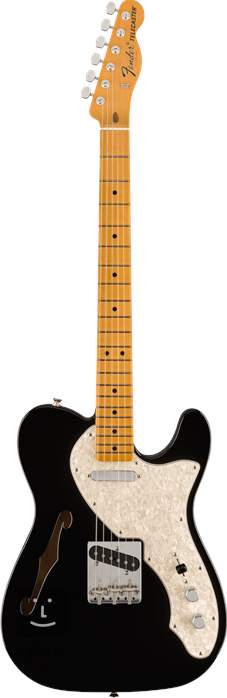 Fender Vintera II 60s Telecaster Thinline MN BK (używane) - Gitara elektryczna