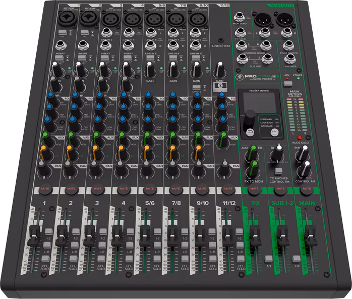 Mackie ProFX12v3+ - Analogowa konsoleta mikserska