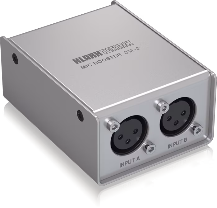 KLARK TEKNIK MIC BOOSTER CM-2 - Przedwzmacniacz mikrofonowy