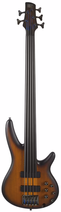 Ibanez SRF705 Brown Burst - Elektryczna gitara basowa bezprogowa