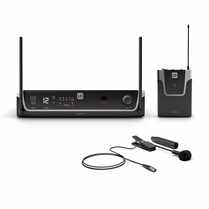 LD Systems U308 BPW  - Zestaw bezprzewodowy z mikrofonem krawatowym