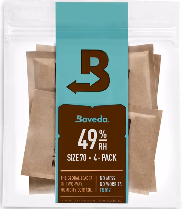 Boveda Two-Way Humidity Control 4-Pack, 49%, 70g - Nawilżacz