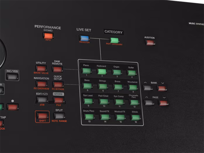 Yamaha Montage M8X - Syntezator