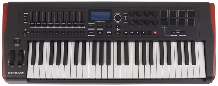 Novation Impulse 49 (używane) - Keyboard USB/MIDI