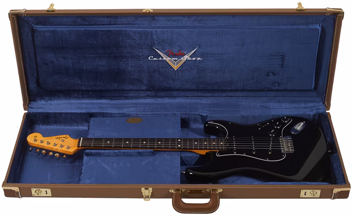 Fender Custom Shop 60 Stratocaster NOS Faded Black RW - Gitara elektryczna