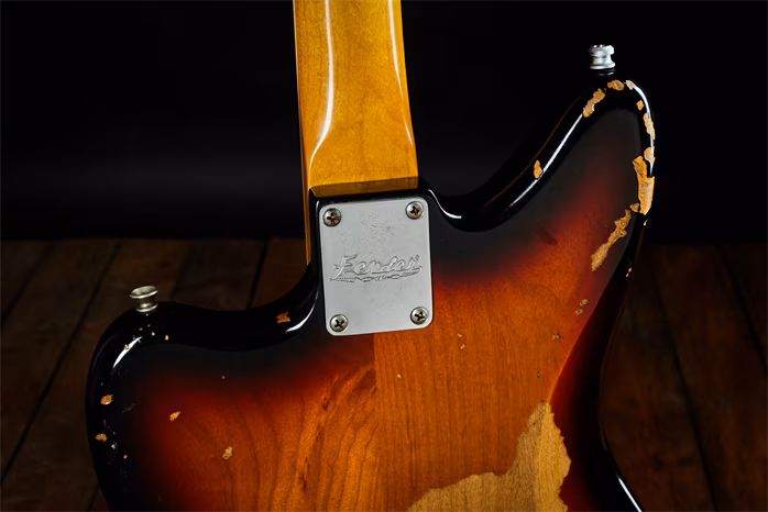 Fender 2012 Kurt Cobain Signature Jaguar Road Worn Relic MEX - Gitara elektryczna