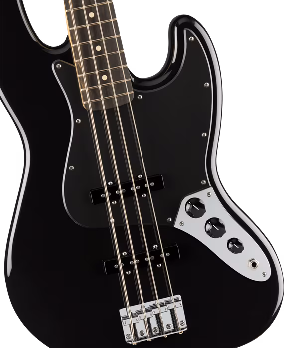 Fender PLAYER J BASS EF BLK - Elektryczna gitara basowa