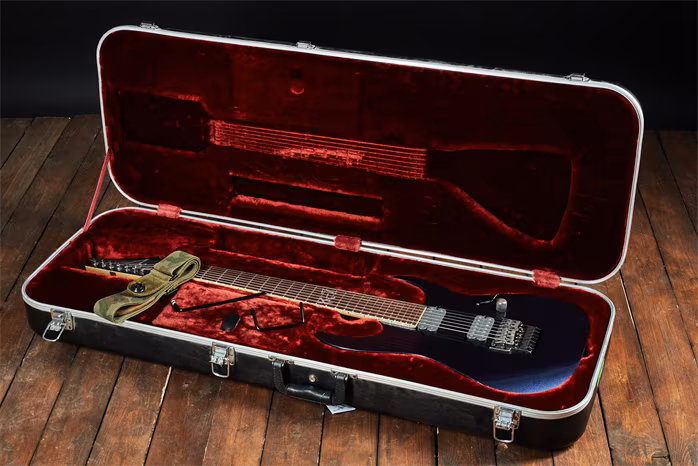 Ibanez 2005 Korn K7 Fire Spark Blue MIJ - Siedmiostrunowa gitara elektryczna