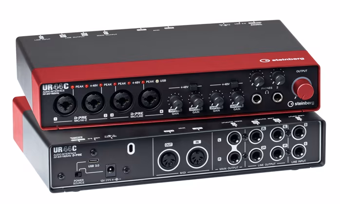 Steinberg UR44C Red - Karta dźwiękowa USB