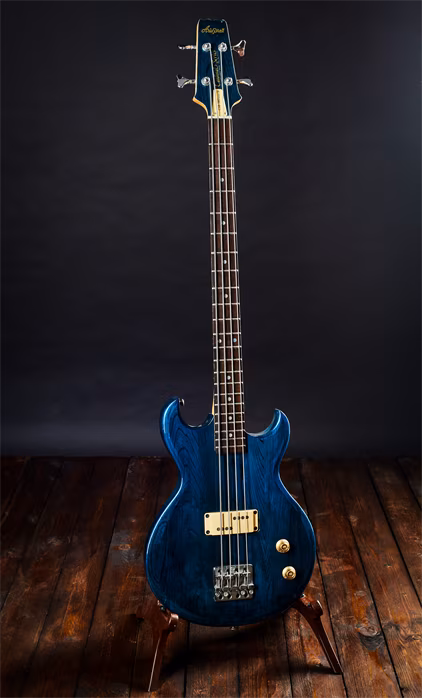 Aria Pro 2 1982 CSB 380 Cardinal Bass Teal - Elektryczna gitara basowa